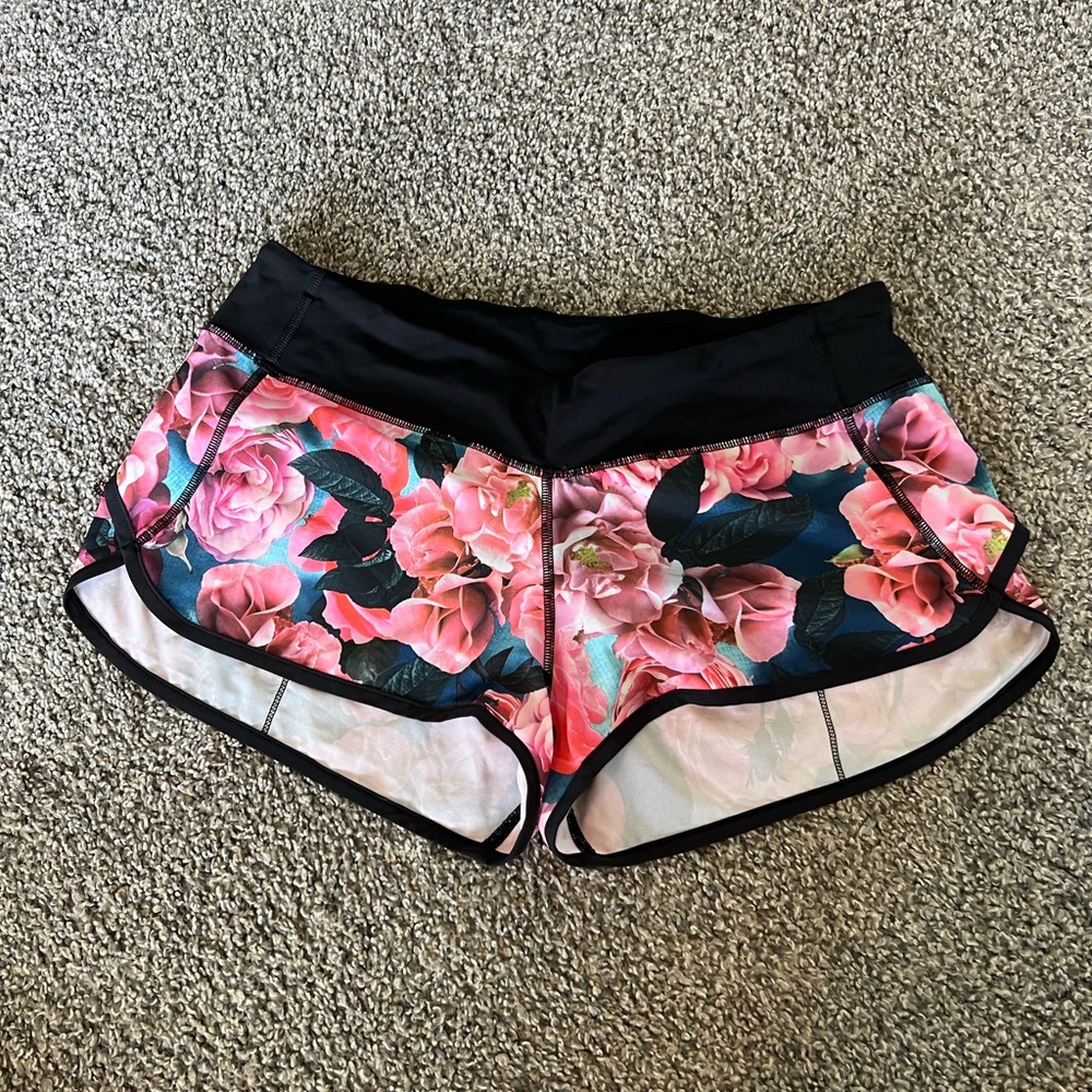 Lululemon Floral Shorts